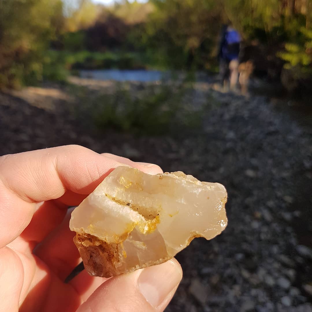 Early morning agate from Oxford. From the basalt formation. Only my second one from this location ever! Made the cold morning worth it 😁

       