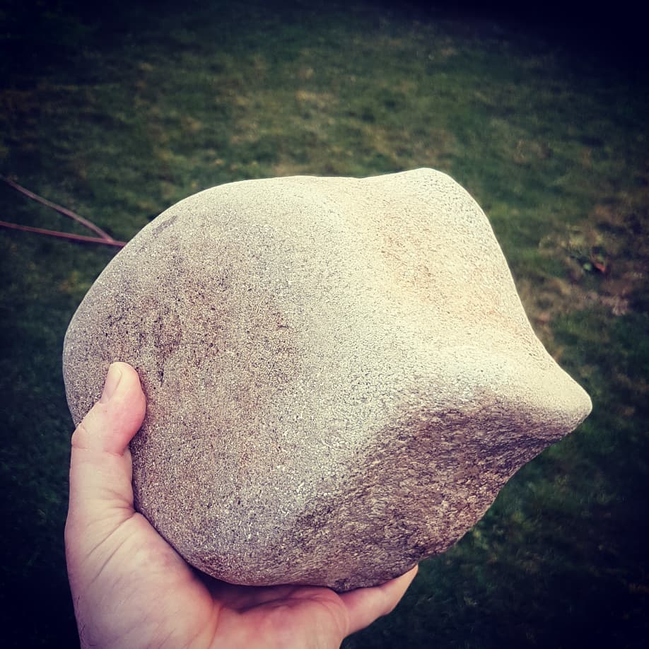 This is a large fossilised vertebrae I found a couple of months ago. I'm guessing it's from a species of whale? Anyone know for sure? Area was Miocene but the river I found it in does run through a Cretaceous layer known for its plesiosaur deposits.

                