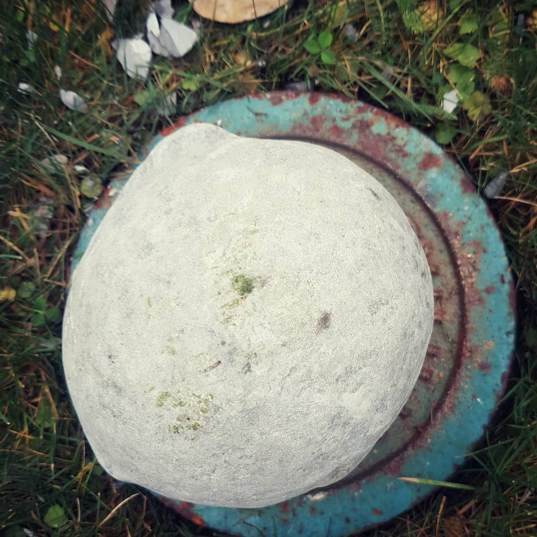 This concretion was in my maybe pile so decided to split it open today. Inside is a perfect crab! 100% complete, no legs sticking out at all! Glad I took a chance and brought it home.

          

@nzfossil @sandhya_fossils