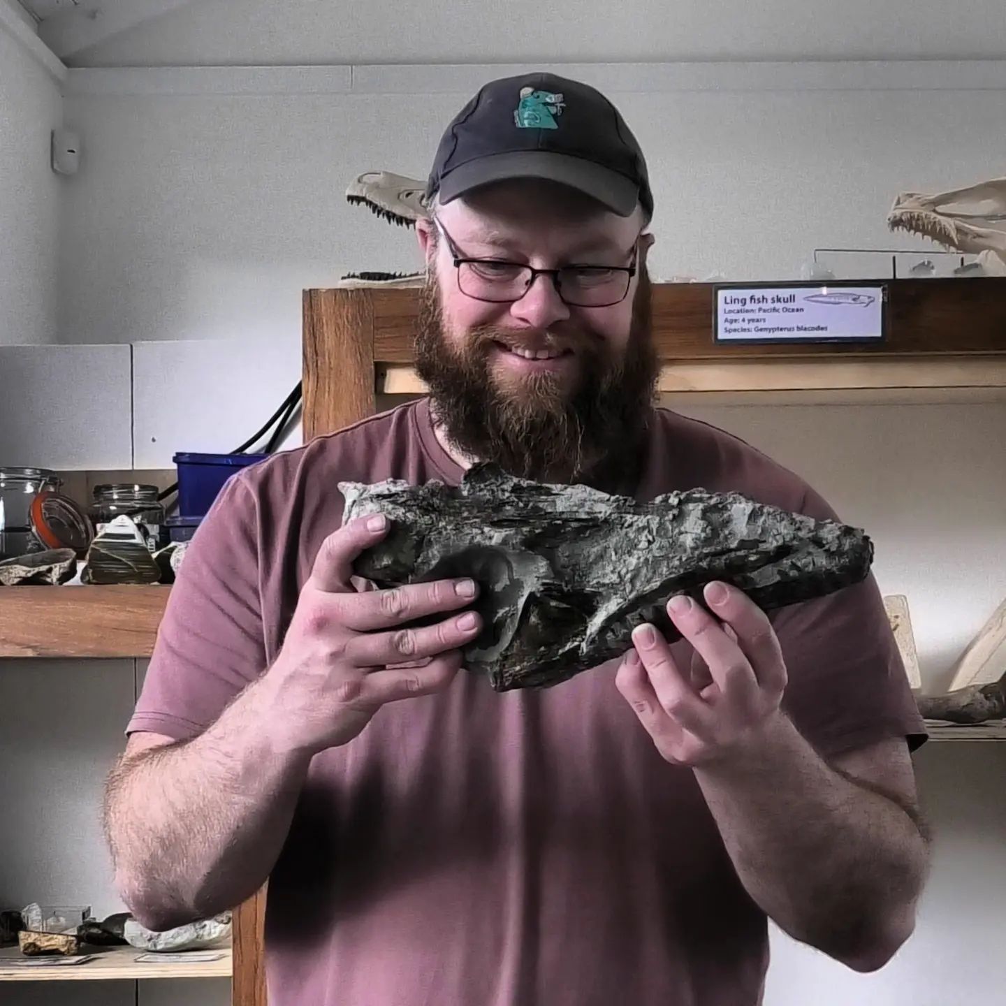 New video is up! I found this awesome fish skull and retrieved it in a storm. It'd been CT scanned and I try and flip it over without breaking it 😄

     